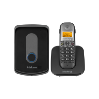 Telefone sem fio com ramal externo Intelbras - TIS 5010